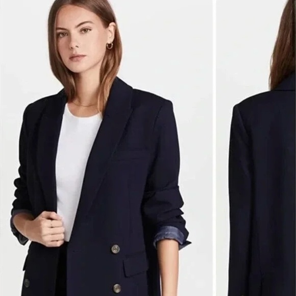 Something Navy Jackets & Blazers - Like New ,Something Navy double breasted blazer, XXS, CB2129